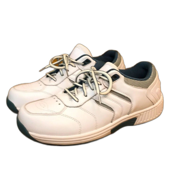 OrthoFeet pacific Palisader biofit diabetic walking Shoes men size 9 wide 2E - Picture 1 of 9